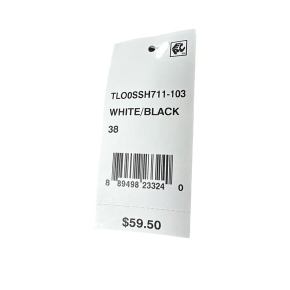 Tallia Mens Black White Tropical Palms Pockets Long Bermuda Shorts Sz 38 New - Picture 6 of 9